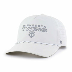 White Minnesota Twins '47 Forward Vault Hitch Adjustable Hat