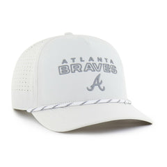 White Atlanta Braves '47 Forward Vault Hitch Adjustable Hat