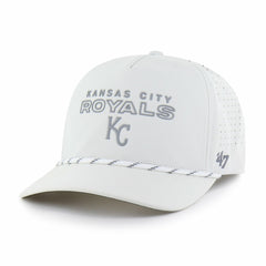 White Kansas City Royals '47 Forward Vault Hitch Adjustable Hat
