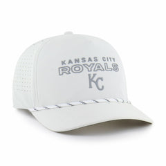 White Kansas City Royals '47 Forward Vault Hitch Adjustable Hat
