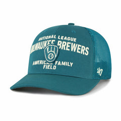 Teal Milwaukee Brewers '47 Contemporary Hitch Adjustable Trucker Hat