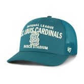 Teal St. Louis Cardinals '47 Contemporary Hitch Adjustable Trucker Hat