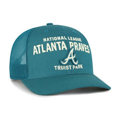 Teal Atlanta Braves '47 Contemporary Hitch Adjustable Trucker Hat