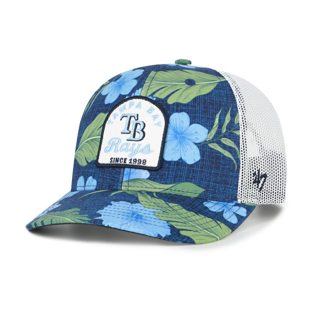 Navy Tampa Bay Rays '47 Beachside Adjustable Trucker Hat