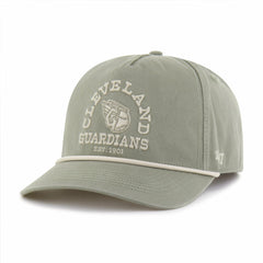 Olive Cleveland Guardians '47 Canyon Ranchero Hitch Adjustable Hat