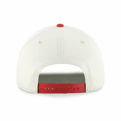 Natural/Red Los Angeles Angels '47 Frame Out Hitch Adjustable Hat