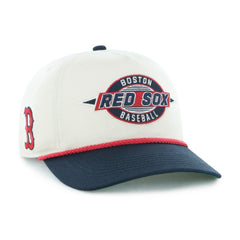 Natural/Navy Boston Red Sox '47 Frame Out Hitch Adjustable Hat