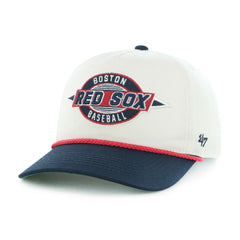 Natural/Navy Boston Red Sox '47 Frame Out Hitch Adjustable Hat
