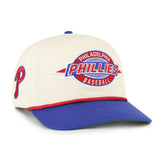 Natural/Royal Philadelphia Phillies '47 Frame Out Hitch Adjustable Hat