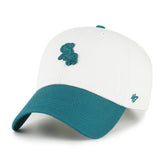White/Teal Chicago White Sox '47 Contemporary Tonal Clean Up Adjustable Hat
