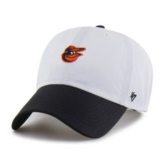 White/Black Baltimore Orioles '47 Vista Mini Clean Up brrr° Adjustable Hat