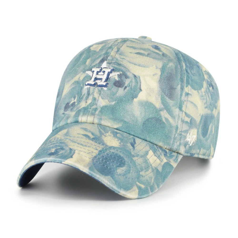 Blue Houston Astros '47 Women's Gardenia Clean Up Adjustable Hat