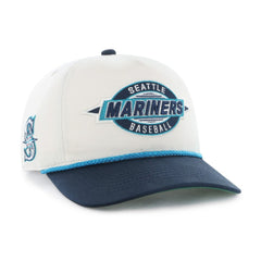 Natural/Navy Seattle Mariners '47 Youth Frame Out Hitch Adjustable Hat