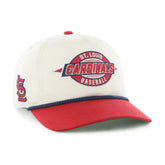 Natural/Red St. Louis Cardinals '47 Youth Frame Out Hitch Adjustable Hat