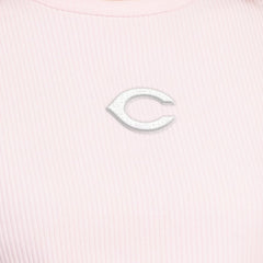 Light Pink Cincinnati Reds Starter Women's Pastels Ribbed Tank Top