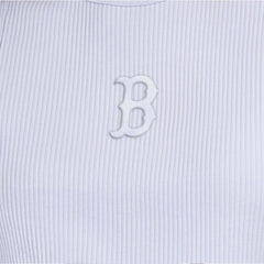 Light Blue Boston Red Sox Starter Women's Pastels Ribbed Tank Top