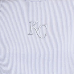 Light Blue Kansas City Royals Starter Women's Pastels Ribbed Tank Top