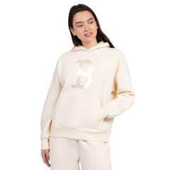 Cream Boston Red Sox Starter Women's Pastel Relaxed Hoodie