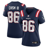 Efton Chism III Women's Team Game Jersey - New England Patriots Jerseys