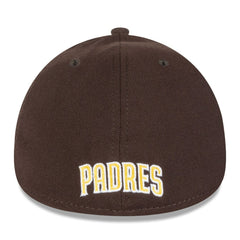 Brown San Diego Padres New Era 2025 MLB Postseason Side Patch 39THIRTY Flex Hat