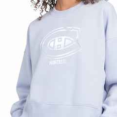 NHL Montreal Canadiens Starter Women's Boxy Cropped Sweatshirt