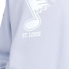NHL St. Louis Blues Starter Women's Boxy Cropped Sweatshirt