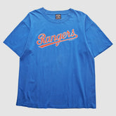 Blue Texas Rangers Stitches 2002 T-Shirt