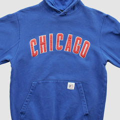 Blue Chicago Cubs Stitches 2000s Pullover Sweatshirt