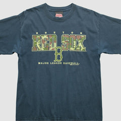Navy Boston Red Sox Stitches 2005 T-Shirt