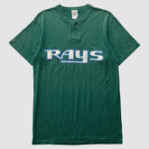 Green Tampa Bay Rays Majestic 90s T-Shirt