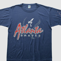 Navy Atlanta Braves 1993 T-Shirt