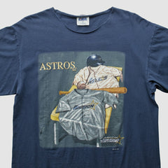 Navy Houston Astros CSA 1996 T-Shirt