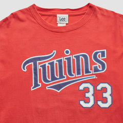 Red Minnesota Twins Lee Apparel 2000s T-Shirt