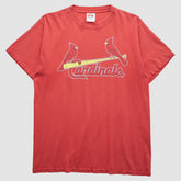 Red St. Louis Cardinals Majestic 2000s T-Shirt
