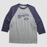 Heather Gray Milwaukee Brewers Lee Apparel 2007 T-Shirt
