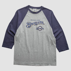 Heather Gray Milwaukee Brewers Lee Apparel 2007 T-Shirt