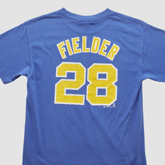 Blue Milwaukee Brewers Majestic 2000s T-Shirt