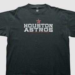 Black Houston Astros 2000s T-Shirt