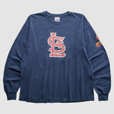 Navy St. Louis Cardinals Majestic 2000s T-Shirt