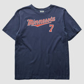 Navy Minnesota Twins 2000s T-Shirt