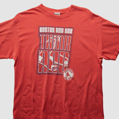 Red Boston Red Sox 2000s T-Shirt