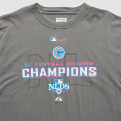 Gray Chicago Cubs Majestic 2008 T-Shirt