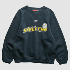 Reebok 2000s Pullover Sweatshirt - Pittsburgh Steelers Pullover