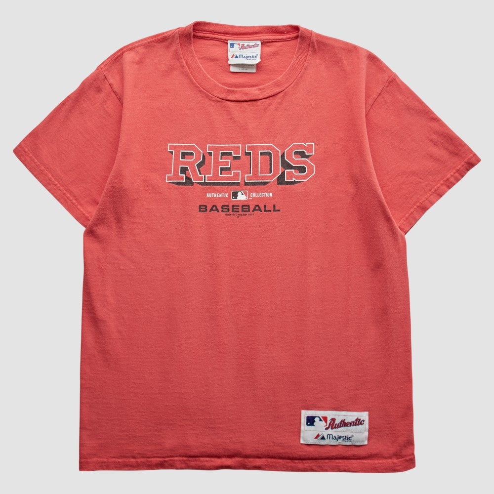 Red Cincinnati Reds Majestic 2002 T-Shirt
