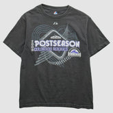 Black Colorado Rockies Majestic 2009 T-Shirt