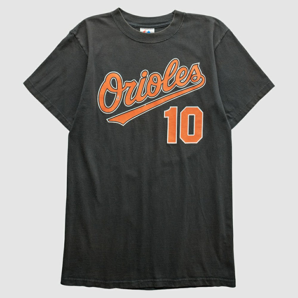 Black Baltimore Orioles Majestic 2000s T-Shirt