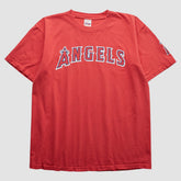 Red Los Angeles Angels Majestic 2000s T-Shirt