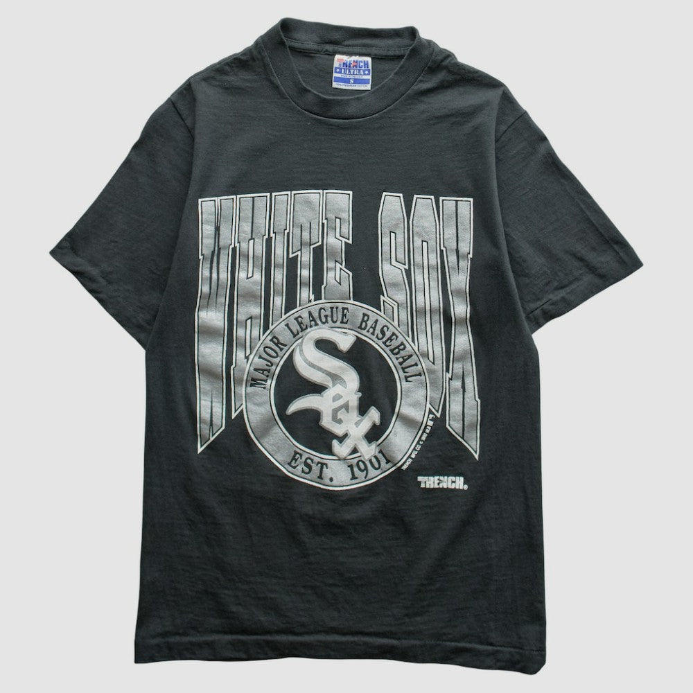 Black Chicago White Sox Trench 1990 T-Shirt
