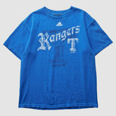Blue Texas Rangers Adidas 2000s T-Shirt