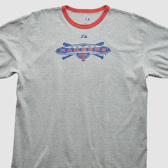 Heather Gray Texas Rangers Majestic 2010 T-Shirt